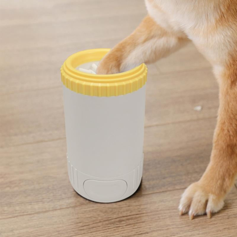 Semi-Automatic Pet Dog Paw Cleaner