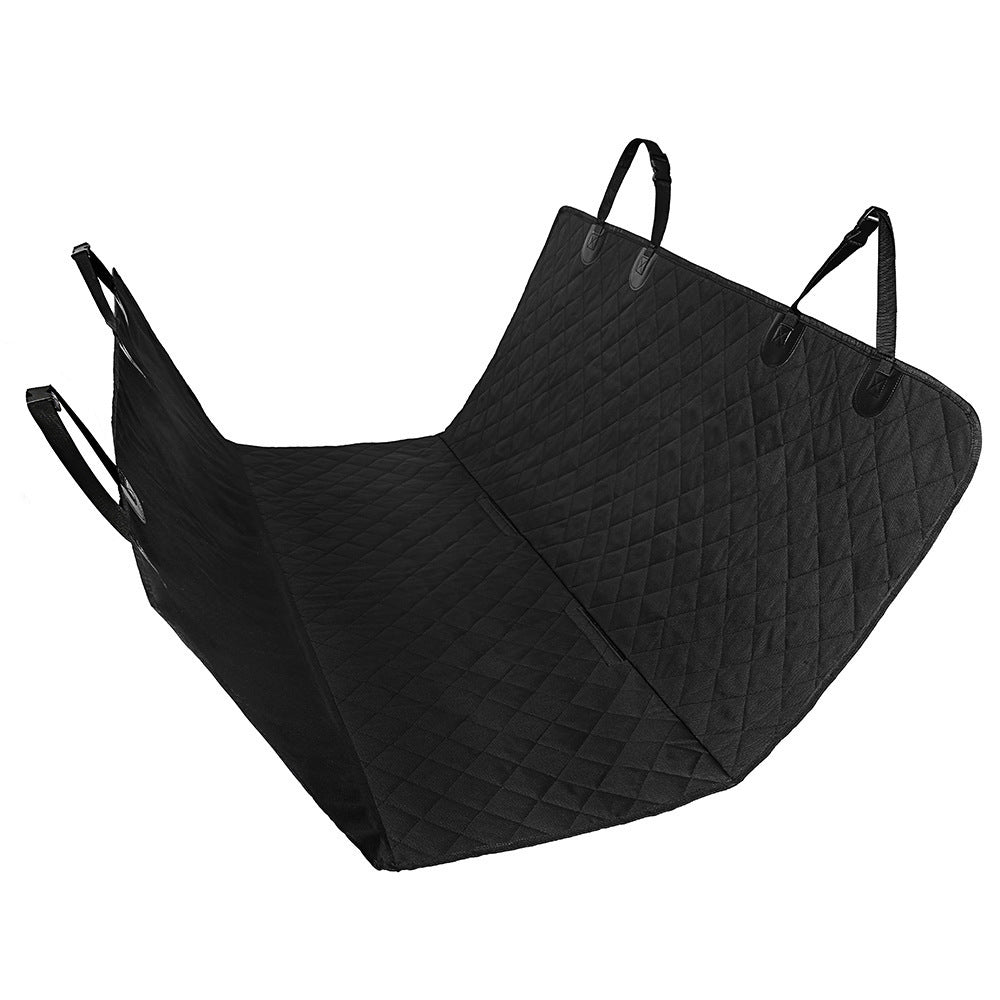 Pet Dog Car Mesh Back Seat With Zipper