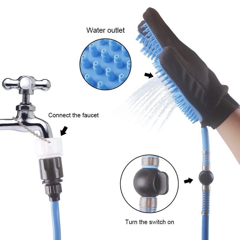 Handheld Pet Shower Head Bathing Tool