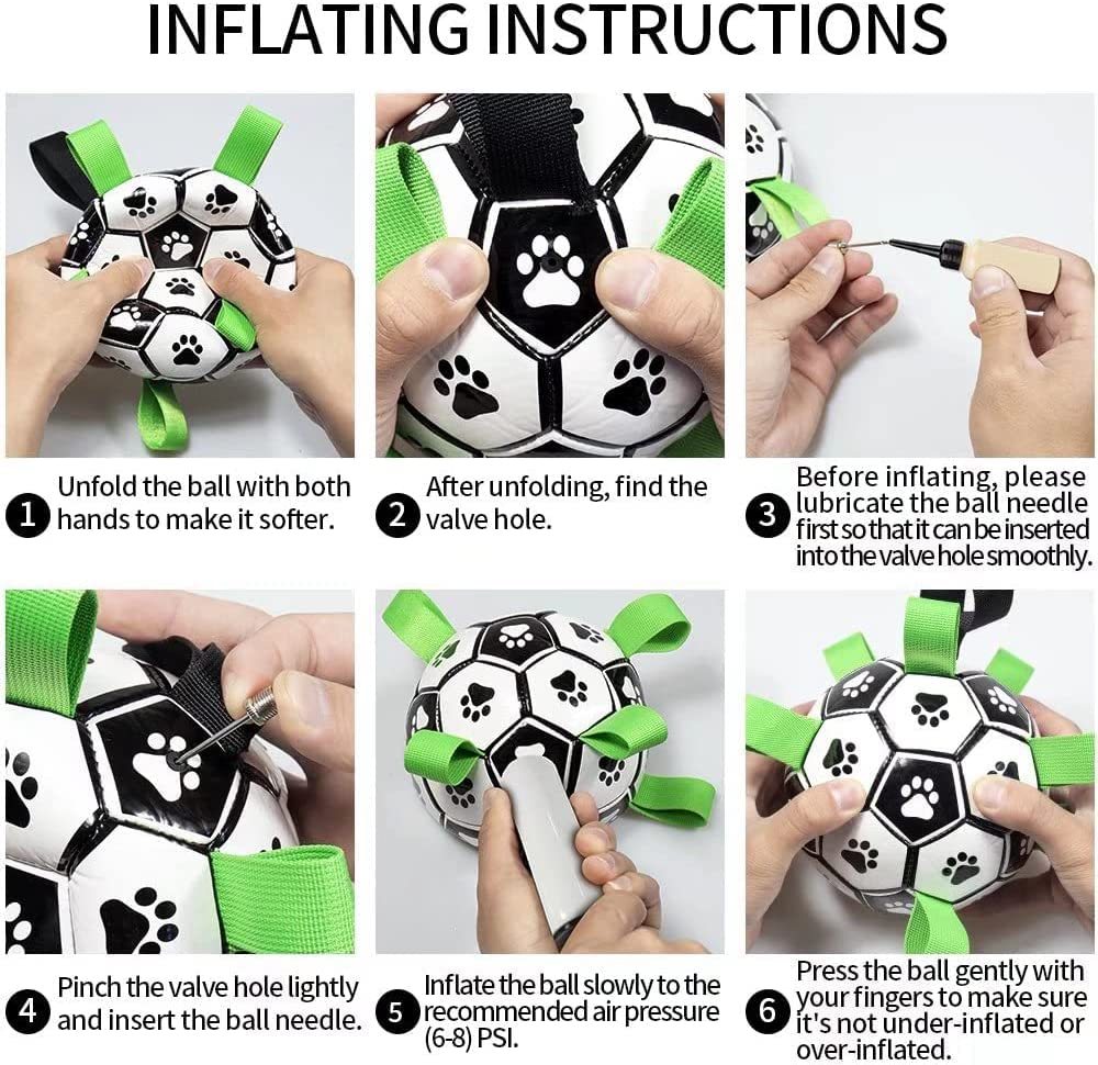 Interactive Dog Soccer Football Training Toy
