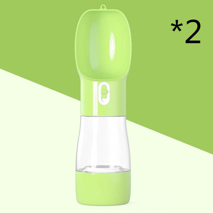 Portable Pet Traveling Out Water Feeding Bottle
