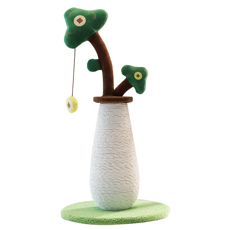 Vertical Money Sisal Tree Cat Scratching Pole