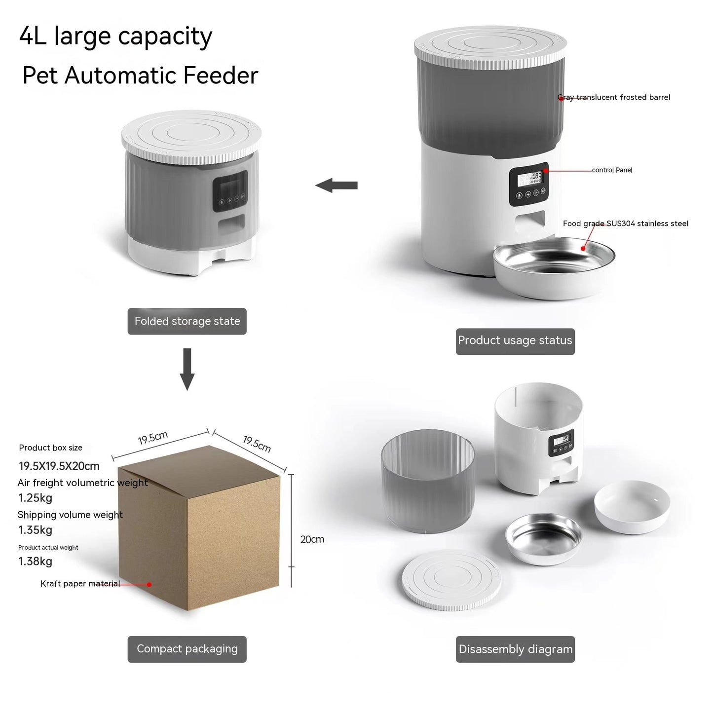 Automatic Smart Pet Dog Feeder Device
