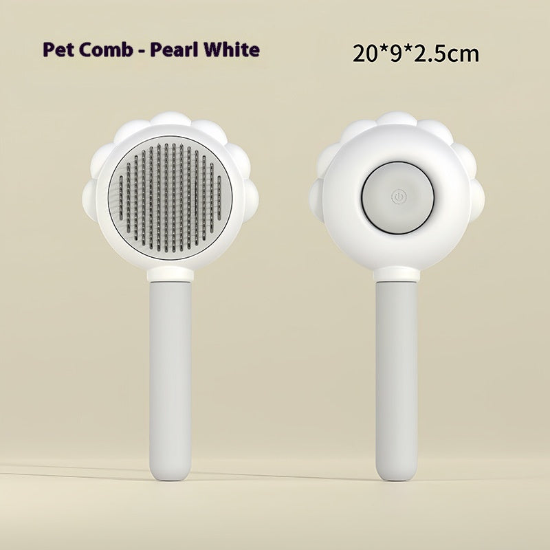 2-In-1 Self Grooming Hair Comb With Spray