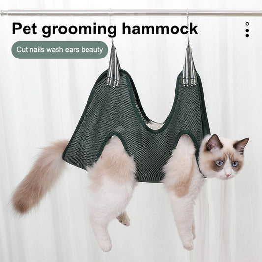 Pet Restraint Grooming Hammock For Trimming