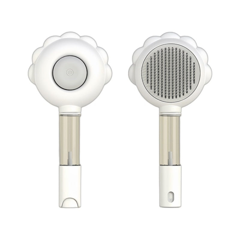 2-In-1 Self Grooming Hair Comb With Spray