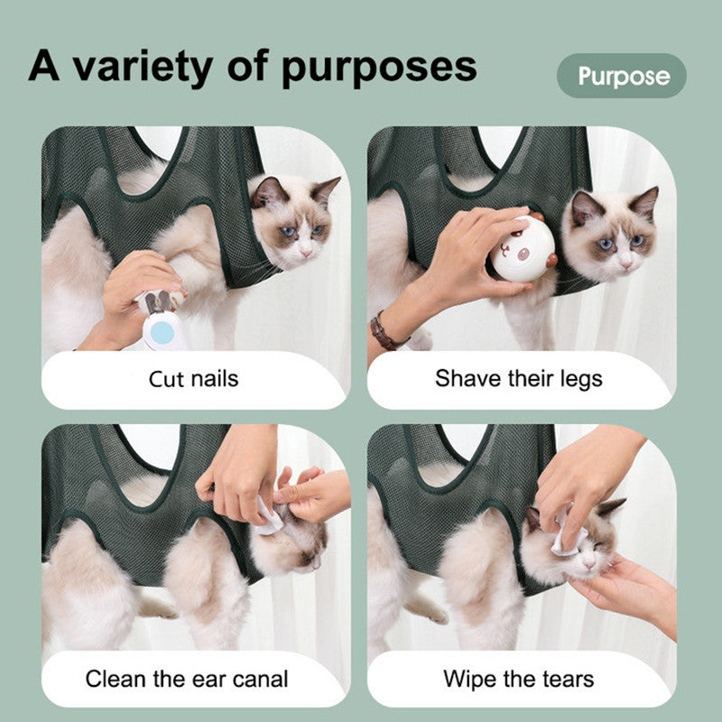 Pet Restraint Grooming Hammock For Trimming