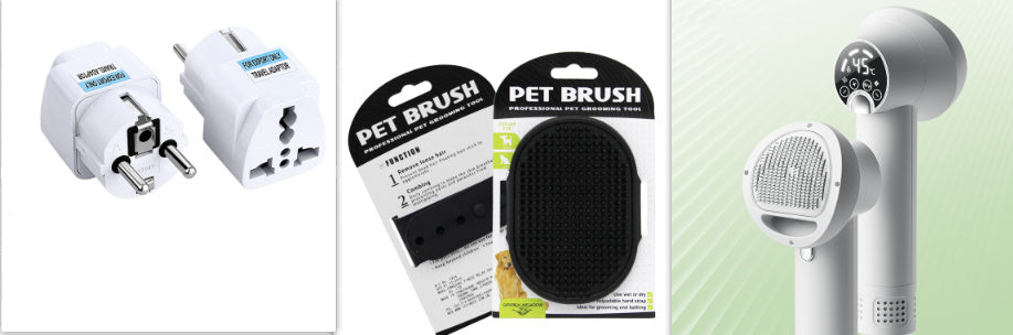 Smart Golden Retriever Pet Hairdress Blow & Comb