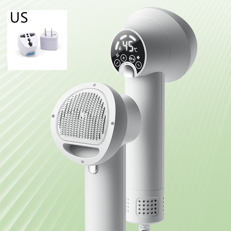 Smart Golden Retriever Pet Hairdress Blow & Comb