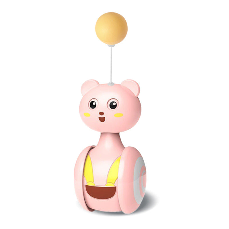 Interactive Funny Pet Bumbler Feather Toys