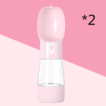Portable Pet Traveling Out Water Feeding Bottle