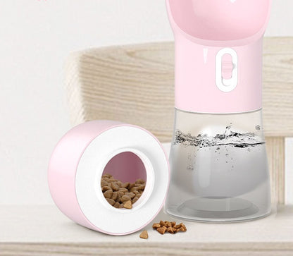 Portable Pet Traveling Out Water Feeding Bottle