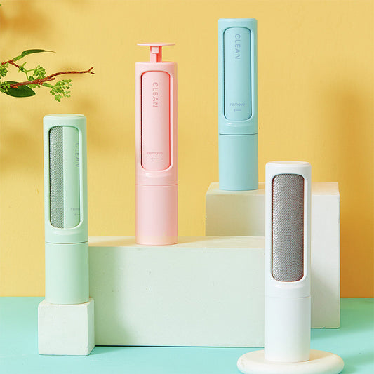 2-in-1 Reusable Pet Lint Roller Brush