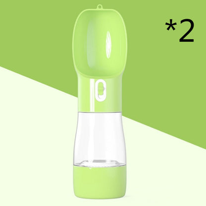 Portable Pet Traveling Out Water Feeding Bottle