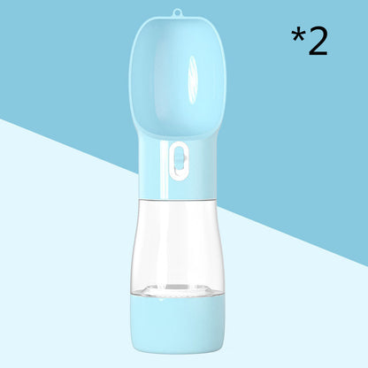 Portable Pet Traveling Out Water Feeding Bottle