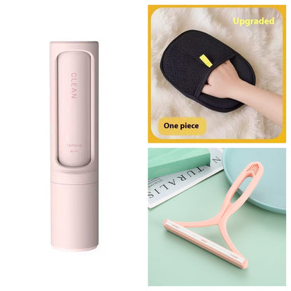 2-in-1 Reusable Pet Lint Roller Brush