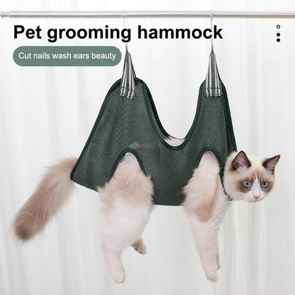 Pet Restraint Grooming Hammock For Trimming