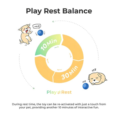Automatic Smart Interactive Bouncing Ball