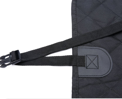 Pet Dog Car Mesh Back Seat With Zipper