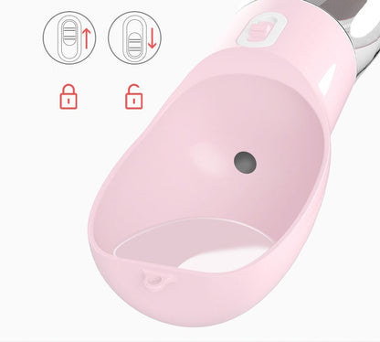 Portable Pet Traveling Out Water Feeding Bottle