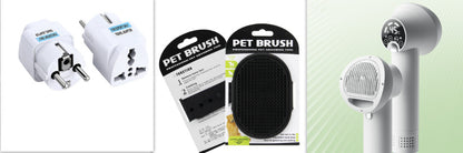 Smart Golden Retriever Pet Hairdress Blow & Comb